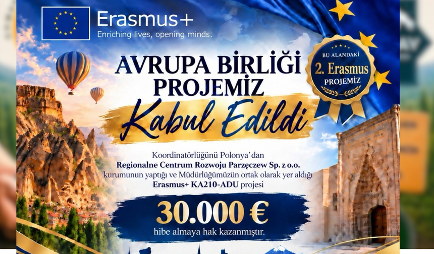 Aksaray’a Avrupa’dan yeni proje desteği: Erasmus+ başvurusu kabul edildi!