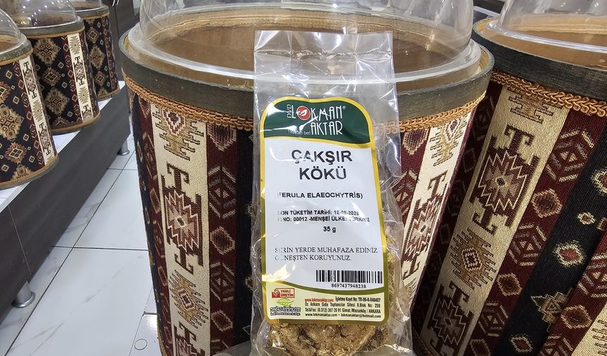 Doğadan Gelen Viagra Etkisi: Aksaray'ın Çakşır Kökü'ne Yoğun İlgi